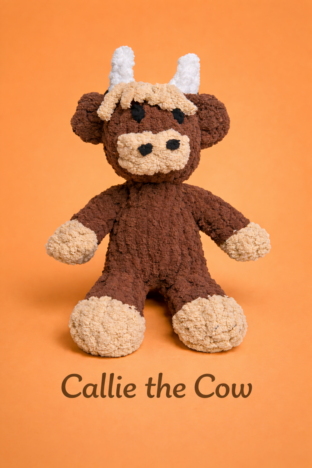 Callie the Cow – Chunky Knit Plush